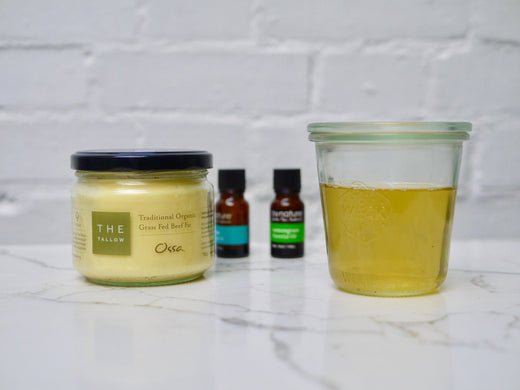 Recipe: Organic home made body balm with The Tallow